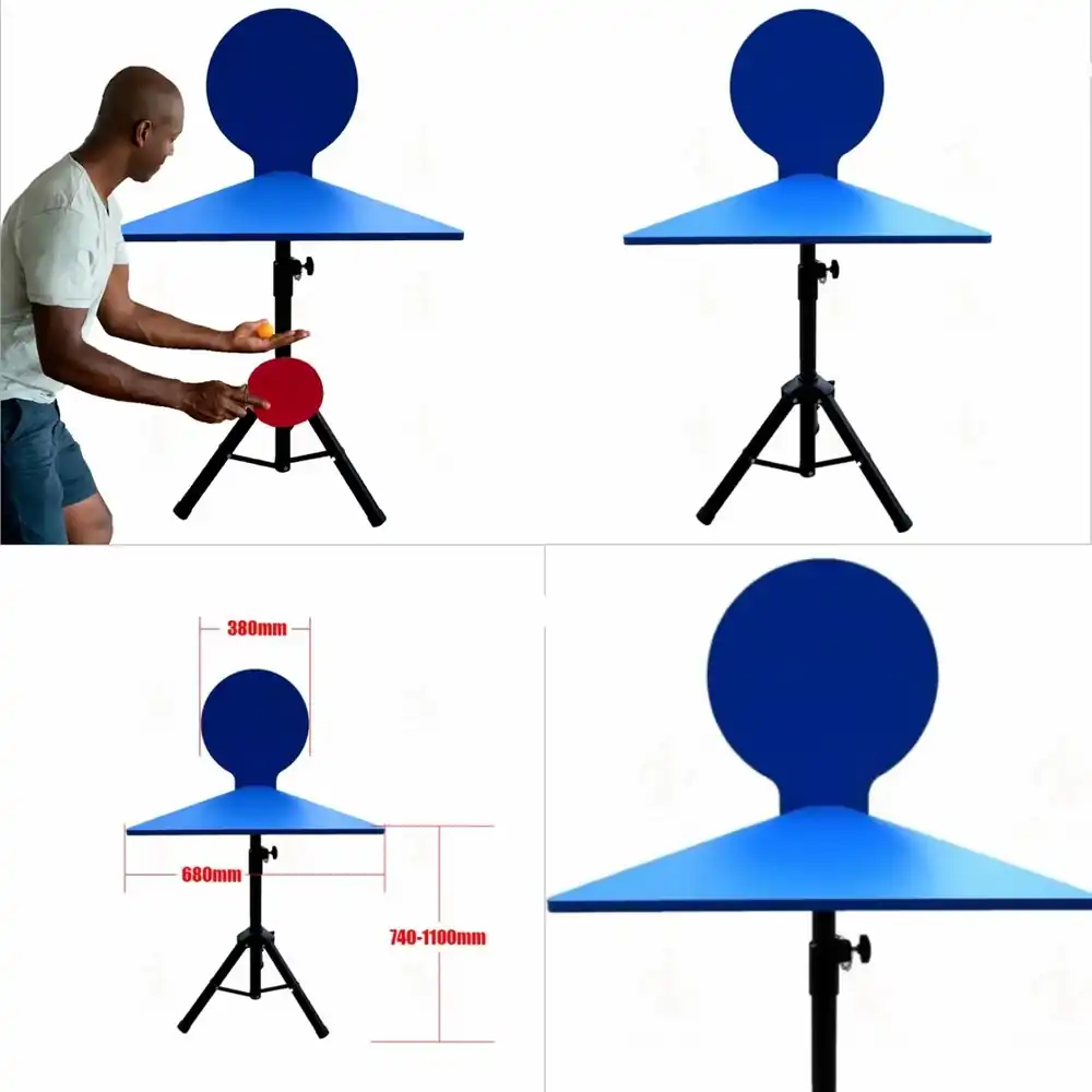 Table Tennis Practice - لوح ارتداد لتنس الطاولة قابل لتعديل