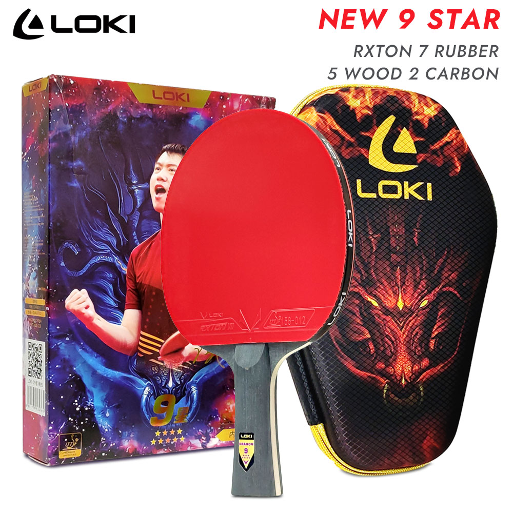 Table Tennis Zhang Jike - مضرب تنس الطاولة LOKI 9 نجوم،