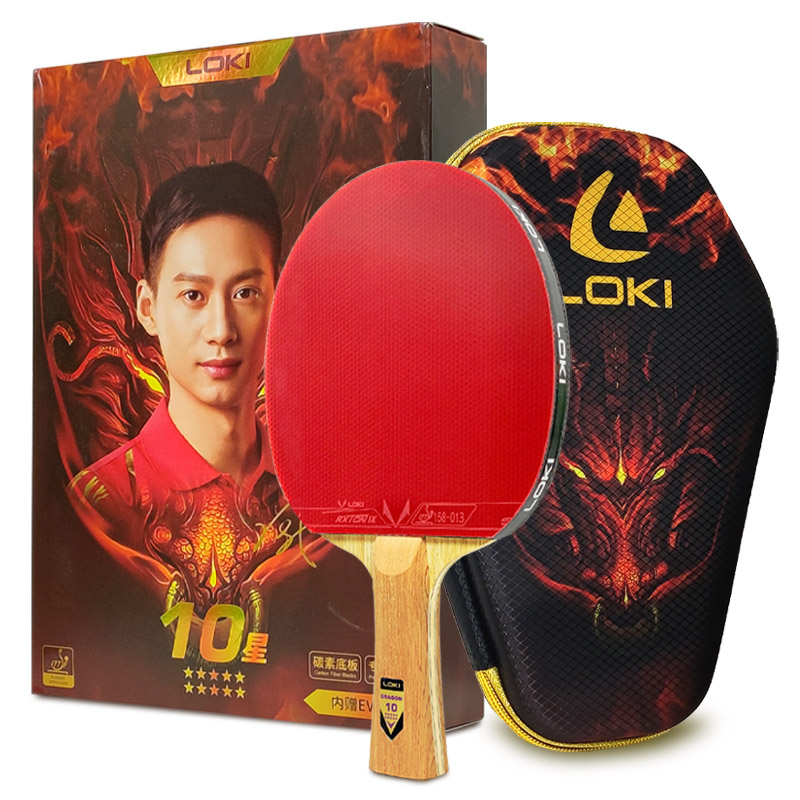 Table Tennis Zhang Jike - الأصلي LOKI مضرب تنس الطاولة سلسلة