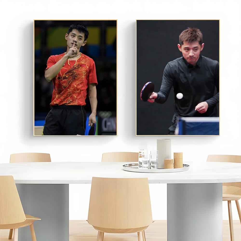 ملصق تنس الطاولة من تشانغ جيك، - مراجعة Table Tennis Zhang Jike وسعره