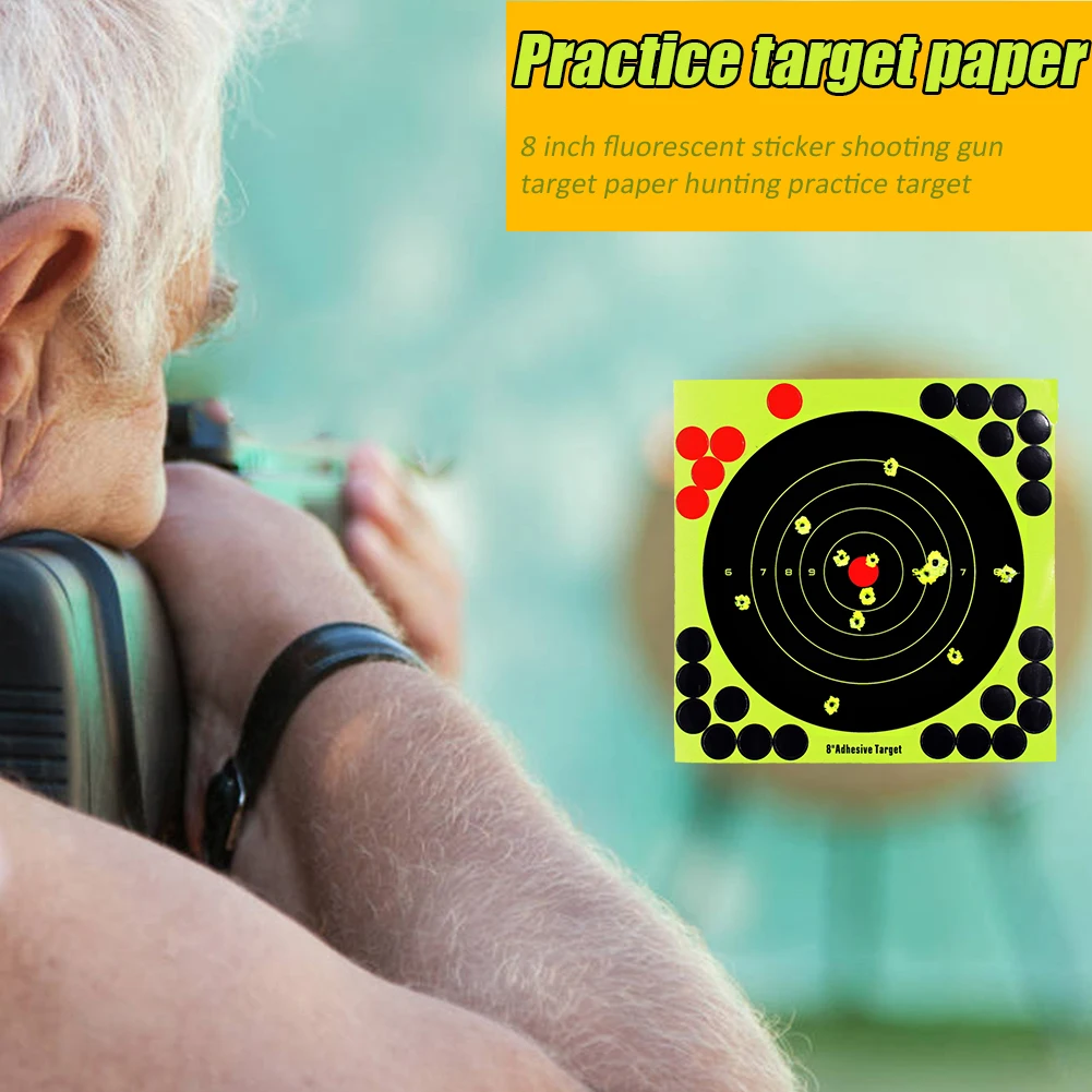 5/10/15/20/25 قطعة 8 بوصة ترشي - مراجعة Practice Target Board وسعره