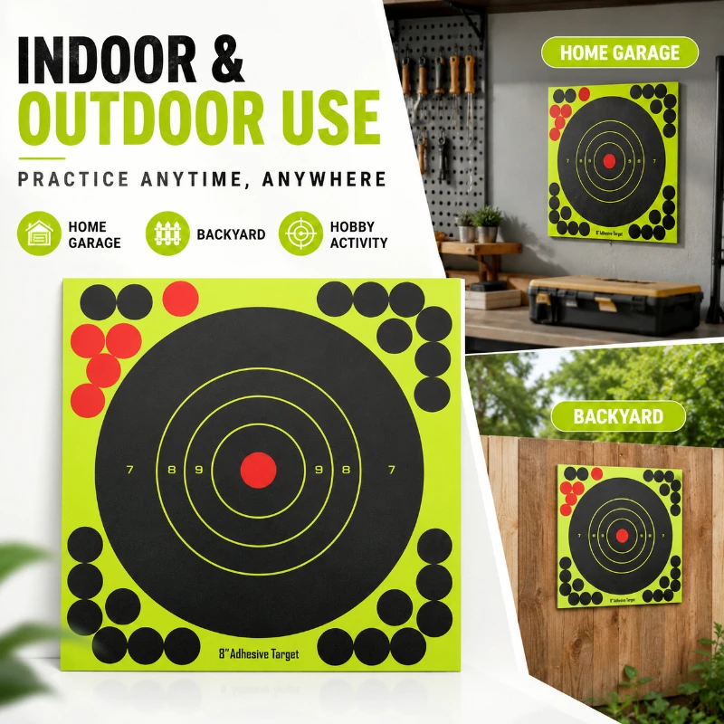ورق أهداف تدريبية سميك مع حلقا - مراجعة Practice Target Board وسعره