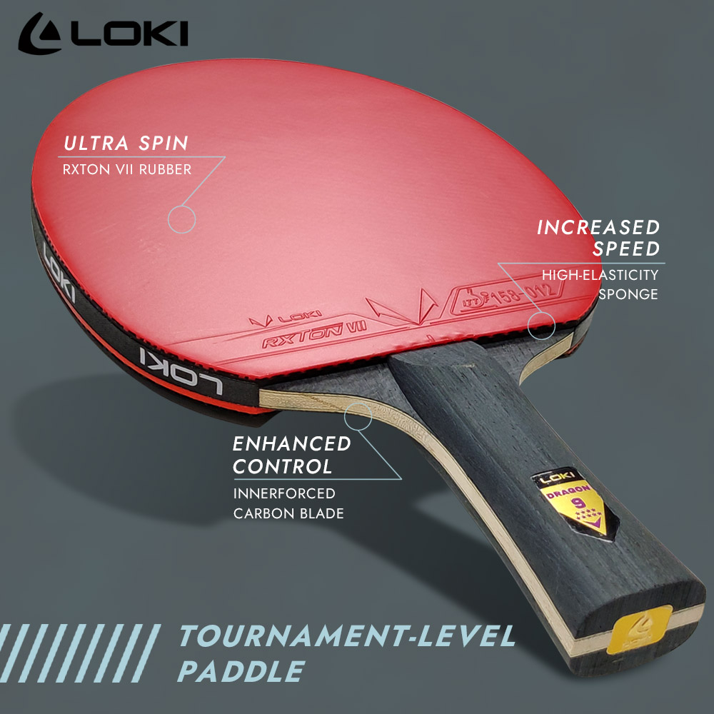 مضرب تنس الطاولة LOKI 9 نجوم،  - مراجعة Table Tennis Zhang Jike وسعره