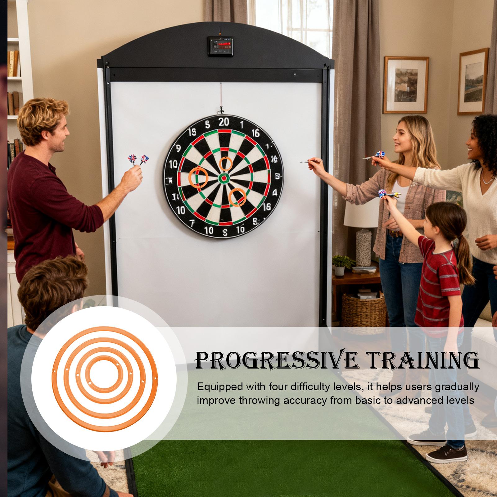 مجموعة من 4 حلقات تدريب للسهام - مراجعة Practice Target Board وسعره