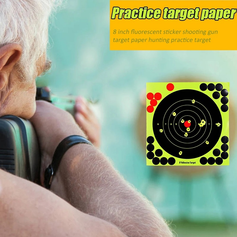 10-80 قطعة من ملصقات الأهداف ا - مراجعة Practice Target Board وسعره