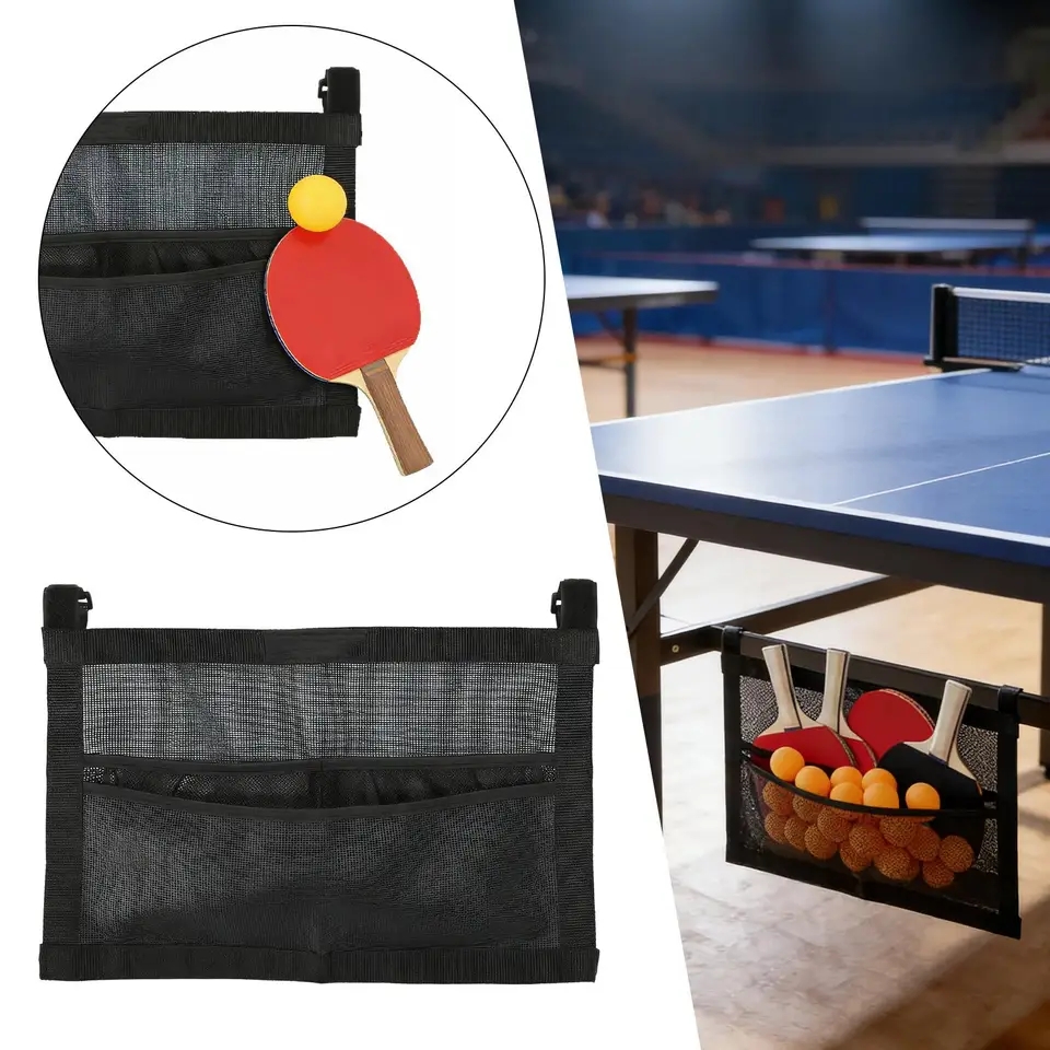 حامل كرات تنس الطاولة الجديد ذ - مراجعة Table Tennis Practice وسعره